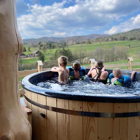Goralskie Domki Na Podhalu - Z Jacuzzi Maniowy エクステリア 写真
